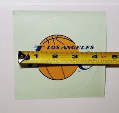 Los Angeles Lakers 5th Generation Logo Decal/Sticker NBA