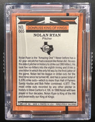 Lot of (98) 1990 DONRUSS #659 NOLAN RYAN HOF 5000K&rsquo;S #665 ERROR BACK