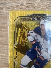 2025-26 O-Pee-Chee Platinum Connor McDavid Neon Yellow Surge #63 Edmonton Oilers
