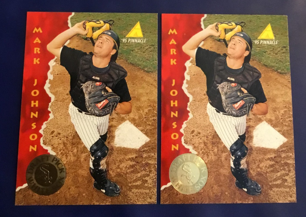 1992 Pinnacle # 174 MARK JOHNSON Rookie Lot 2 Chicago White Sox Nice Look!