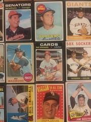 1950s 60s 70s Vintage Topps Hof Lot(125) Aaron Banks Berra Clemente Mantle Mays