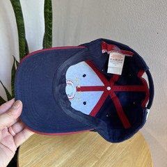 FC Bayern Munchen Vintage Soccer Hat Navy And Red Adjustable