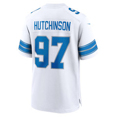 NWT Men&rsquo;s #97 Aidan Hutchinson Black 2nd Alternate Game Stitched Jersey
