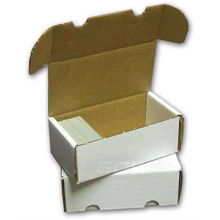 10 BCW 400 Count Card Storage Boxes
