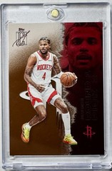 Jalen Green TOPPS SIGNATURE COLLECTIBLE CARD HOUSTON ROCKETS MINT