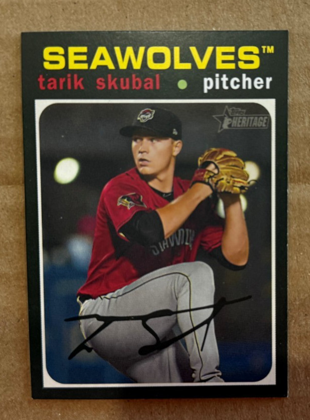 TARIK SKUBAL – 2020 Topps Heritage Minor League #126 FS Qty