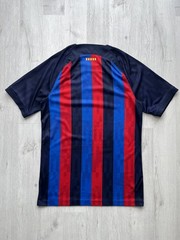 FC Barcelona 2022/2023 Nike Home Soccer Jersey Football Shirt Multicolor Size S