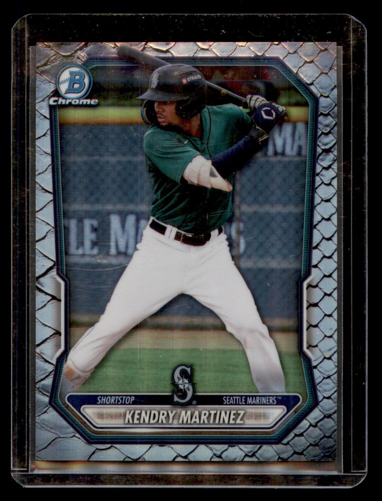 2026 Bowman Kendry Martinez #BCP-89 Chrome Reptilian Refractor Mariners