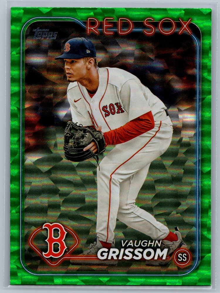 Vaughn Grissom 2024 Topps Green Crackle Foil /499 #467