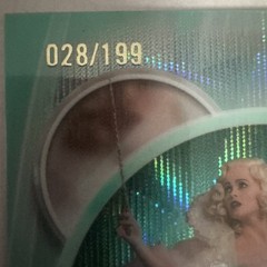 2026 Topps Chrome Disney PIXAR Fairy Godmother Aqua Wave Refractor 28/199 #180