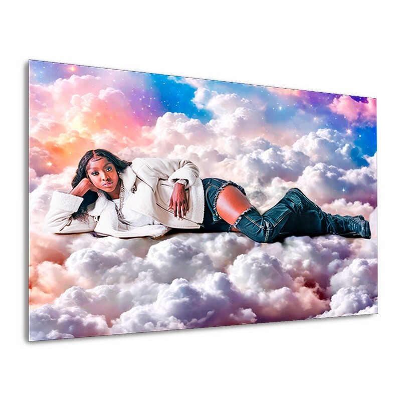 FLAU&rsquo;JAE JOHNSON Rapper Diva LSU Belles ACEO Art Print Card by RoStar #1/7