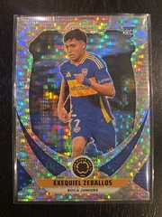 Exequiel Zeballos 2025 Panini Prizm FIFA Club World Cup Pulsar Parallel RC