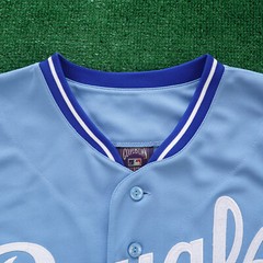 Bo Jackson 1987 Kansas City Royals Cooperstown Men&rsquo;s Blue Away Jersey w/ Patch
