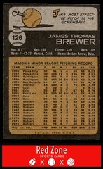 1973 Topps – #126 Jim Brewer EX+