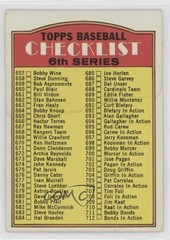 1972 Topps Checklist 657-787 (Copyright on Left) #604 1m8