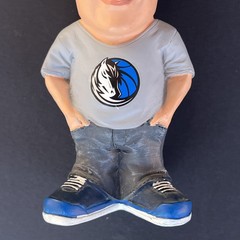 Mark Cuban Dallas Mavericks Owner 2014–15 SGA Garden Gnome Kloanz 6” EUC No Box
