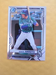 2021 Bowman Draft Chrome Edwin Arroyo 1st #BDC-74 Mariners / Reds Qty Available