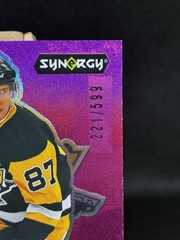 SIDNEY CROSBY 2024-25 Upper Deck Synergy NHL #/599 Pink IMPRESSIONS #IM-22 Pit