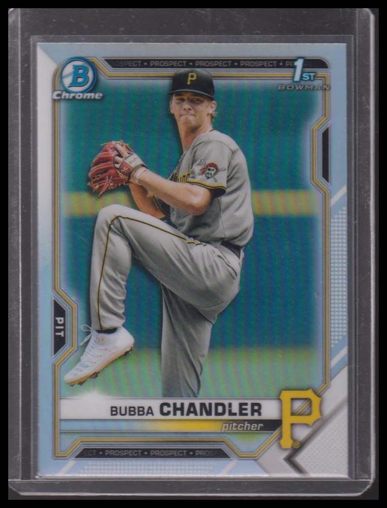 2021 Bowman Draft #BDC-41 Bubba Chandler Chrome Refractor