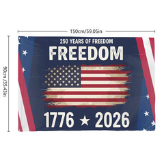 US 250th One Size, America Anniversary Independences 250 years4