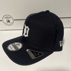 New Era Detroit Tigers Exclusive Navy 1984 9FIFTY A-Frame Snapback Hat Cap