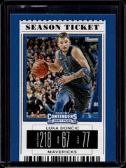 2019 Panini Contenders Draft Picks #39b Luka Doncic Dark Grey Uniform