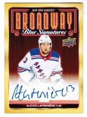 25/26 2025 NEW YORK RANGERS CENTENNIAL BROADWAY BLUE SIGNATURES AUTO U-Pick List