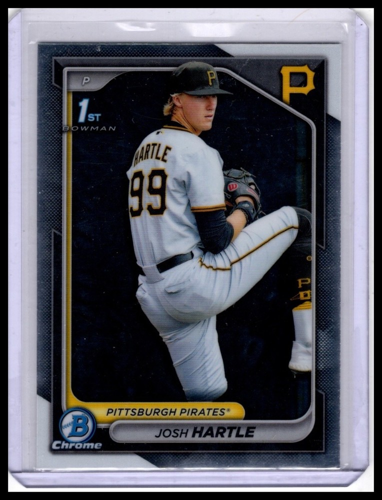 2024 Bowman Draft #BDC-3 Josh Hartle Chrome