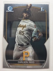 2023 Bowman Chrome 1st Carlson Reed BDC 11 Pirates