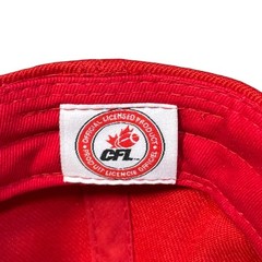 Calgary Stampeders Hat Cap Strap Back One Size Red CFL Football American Needle
