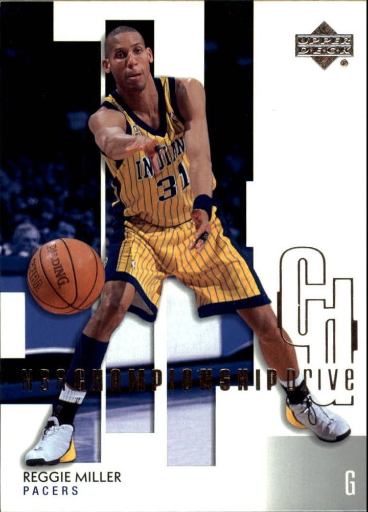2002-03 Upper Deck Championship Drive #31 Reggie Miller – BSK