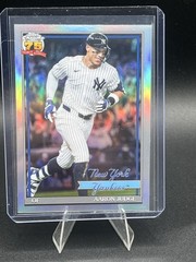 AARON JUDGE 2026 TOPPS CHROME 75 YEARS OF BASEBALL REFRACTOR YANKEES