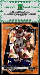 2024 Panini Prizm WNBA #130 Natasha Howard Ice Orange Prizms