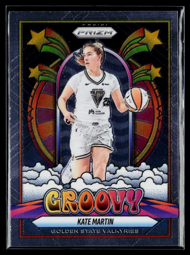 2025 Panini Prizm WNBA Kate Martin Groovy 4