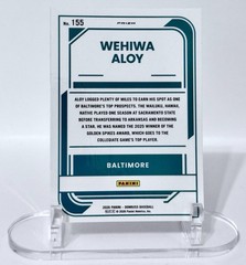 Wehiwa Aloy 2026 Donruss Optic Orange Velocity Rated Prospect #155 Orioles