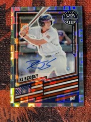 2026 Panini Stars & Stripes Prizm KJ SCOBEY Silver Pandora Auto /225🔥🔥🔥