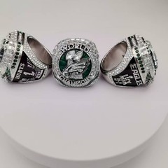 NFL 2025 🦅 Eagles Fan Ring Wing Out / HURTS/ Size 9-11-13