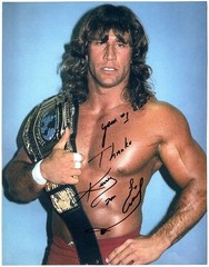 1984 Kerry Von Erich Signed 9 x 11&Prime; Photo & 1982 All-Stars Rookie Texas Tornado!