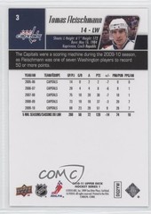2010-11 Upper Deck UD Exclusives Spectrum 4/10 Tomas Fleischmann #3 0c3