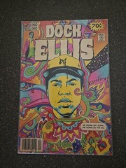 Dock Ellis Pop Fly Art Print by Daniel Jacob Horine 2021 #72/467