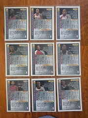 1995-96 TOPPS FINEST COMPLETE SET SERIES 2, 141-250/252 MICHAEL JORDAN NICE