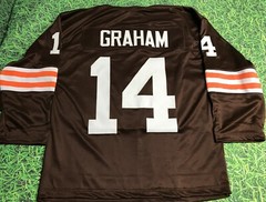 OTTO GRAHAM CUSTOM CLEVELAND BROWNS 3/4 B JERSEY