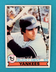1979 Topps #485 Bucky Dent Baseball Card Near Mint