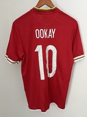 RARE Ookay DJ Custom Myanmar Football Jersey FBT #10 EDM Merch XL/L #0284