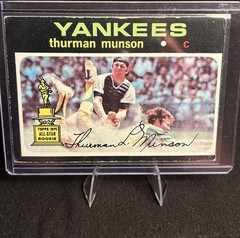 Topps 1971 Topps 1970 All-Star Rookie #5 Thurman Munson New York Yankees