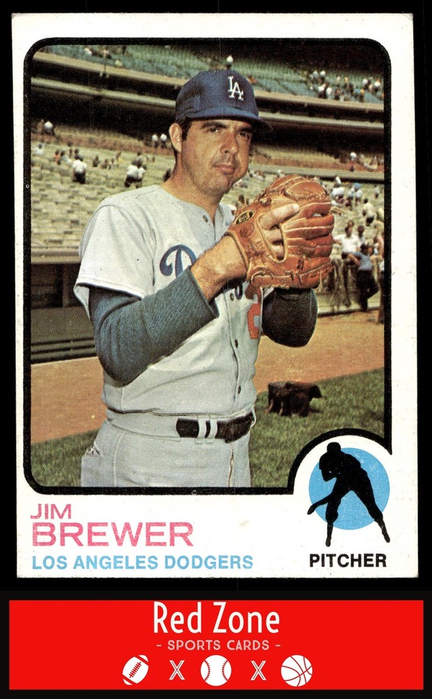 1973 Topps – #126 Jim Brewer EX+