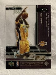 Kobe Bryant🔥 2000-01 Upper Deck Slam Slam Exam #SE1