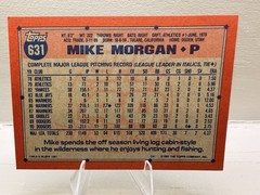 1991 Topps – Mike Morgan #631 Operation Desert Shield!!!