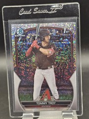2023 Bowman Draft – Chrome Tommy Troy #BDC-103 Sparkle Refractor (RC)