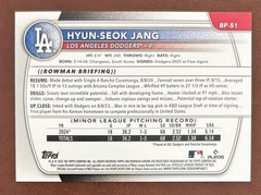 2025 Bowman – Prospects Yophery Rodriguez #BP-36 Yellow /75 (RC)